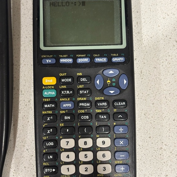 Texas Instruments TI-83 Plus Black Graphing Calculator works - Picture 3 of 5